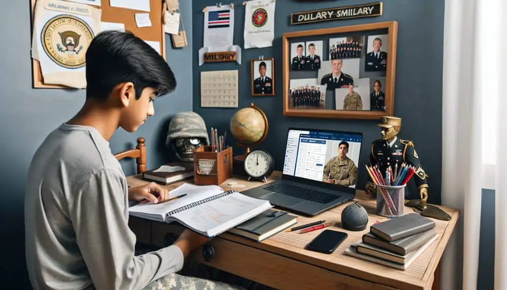 dual enrollment for military homeschoolers