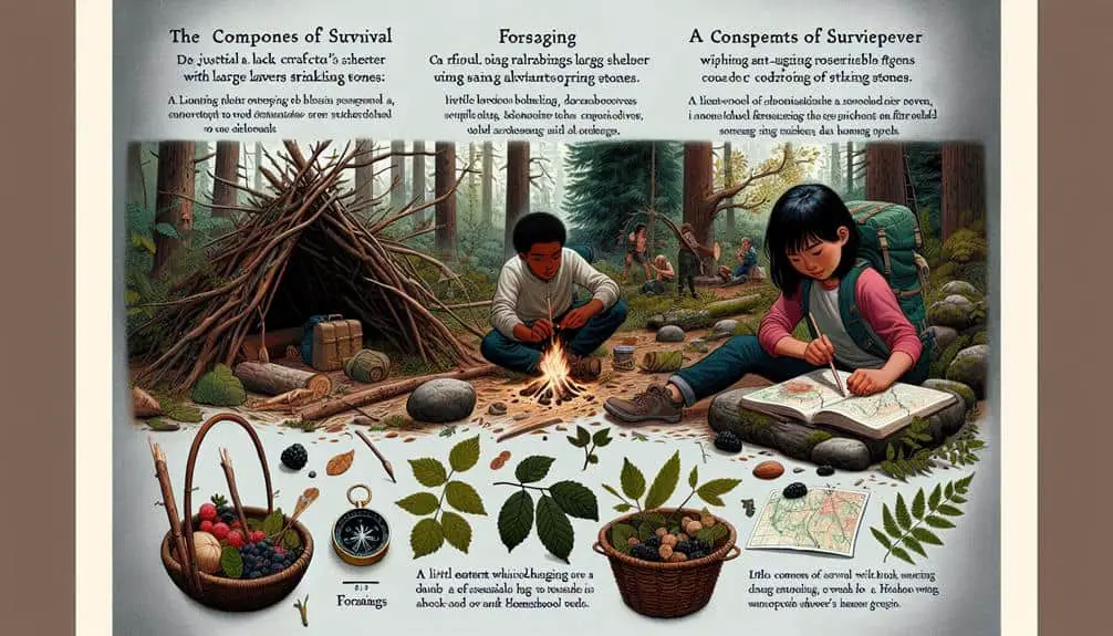 Homeschoolers Mastering Wilderness Survival