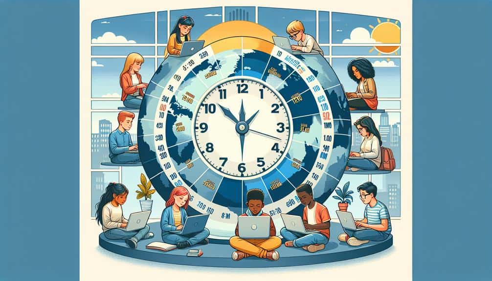 Homeschooling Across Time Zones