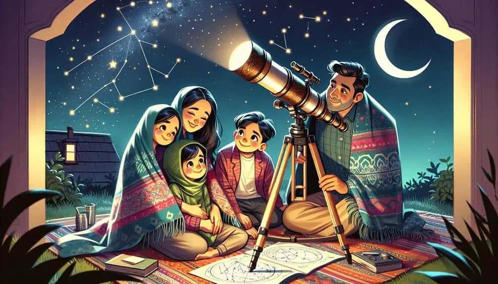 outdoor astronomy homeschooling lessons