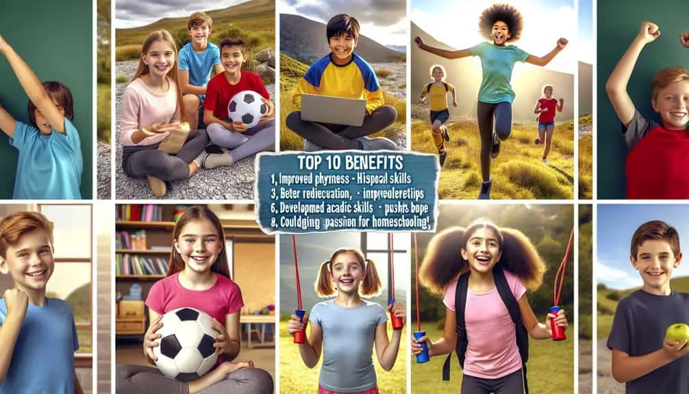 physical education for homeschoolers