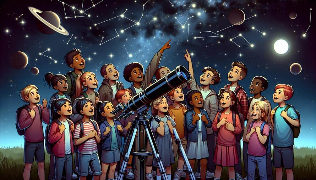 stargazing homeschool field trips